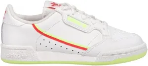 adidas Kids Continental 80 C Low Shoes FTWWHT,SHORED,HIREYE Size 13K