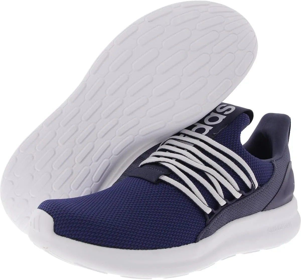 adidas Mens Lite Racer Adapt 7.0 Slip On Sneakers Shoes Casual - Black
