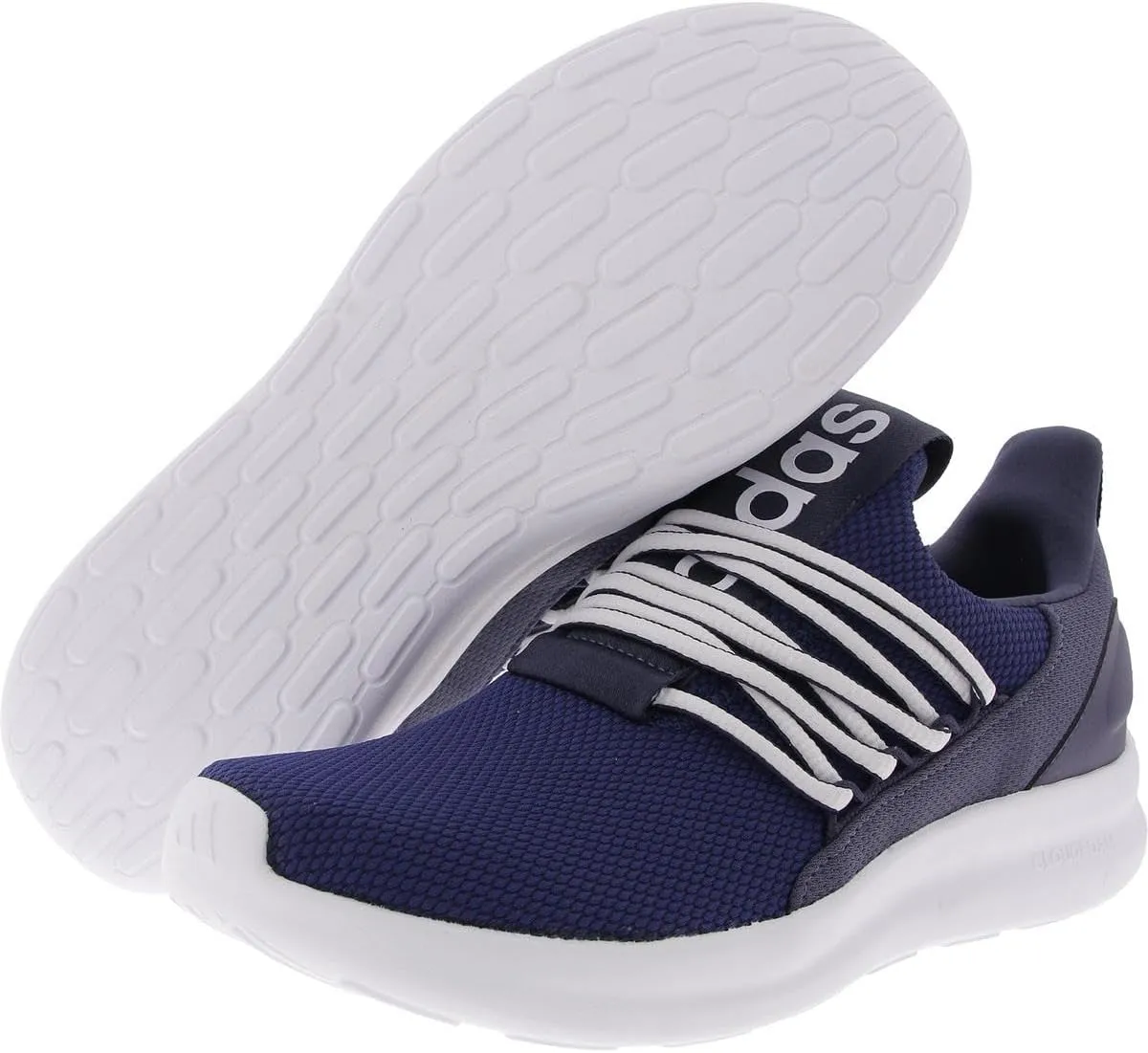adidas Mens Lite Racer Adapt 7.0 Slip On Sneakers Shoes Casual - Black