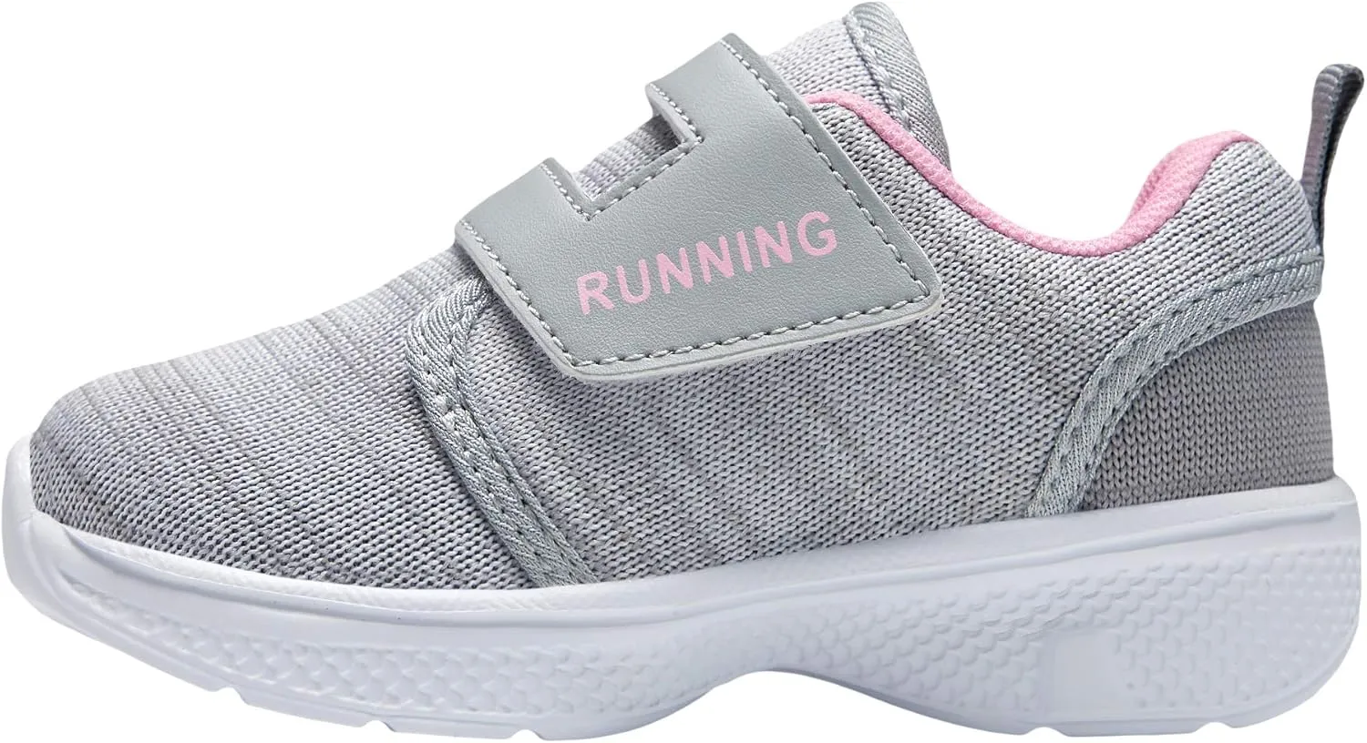 adituo Toddler/Little Kid Boys Girls Lightweight Breathable Sneakers Strap Athletic Runing Walking Sports Shoes