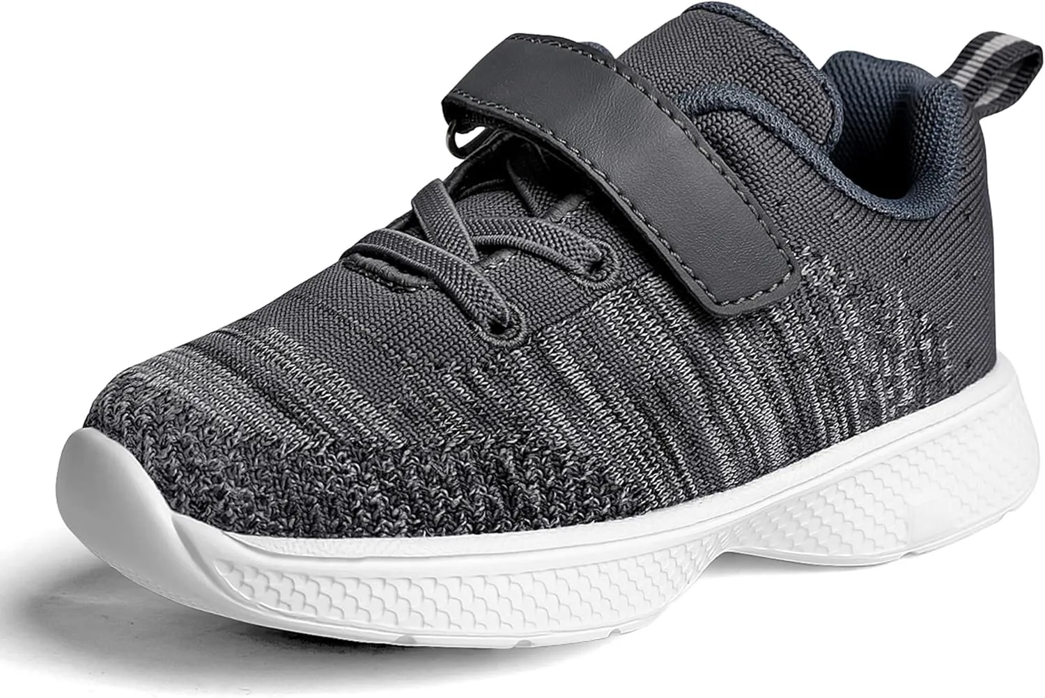 adituo Toddler/Little Kid Boys Girls Lightweight Breathable Sneakers Strap Athletic Runing Walking Sports Shoes
