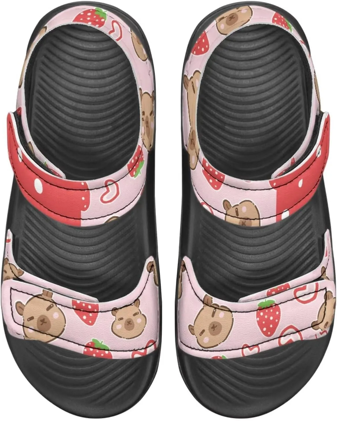 andals for Kids Girls Summer Shoes Causal Sport Athletic Outdoor Sandals with Adjustable Strap EVA Flat Shoes for Summer