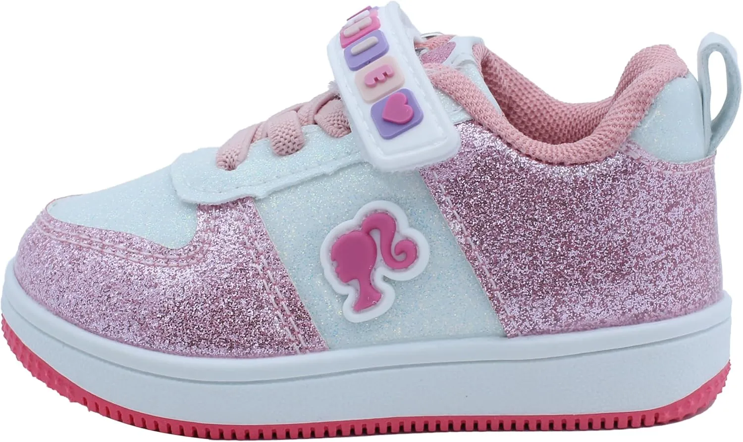 Barbie Toddler Girls' Glitter Sneakers