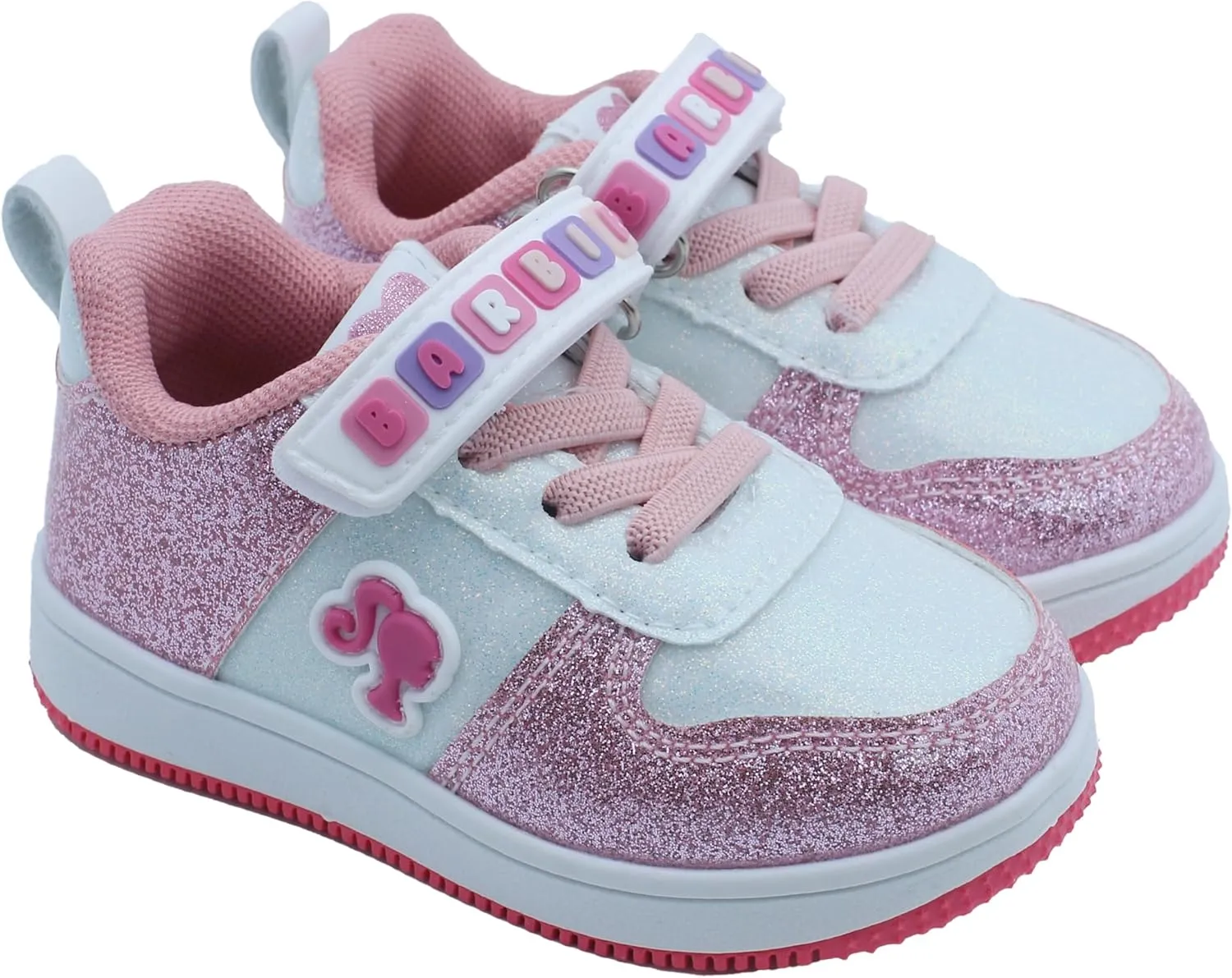 Barbie Toddler Girls' Glitter Sneakers