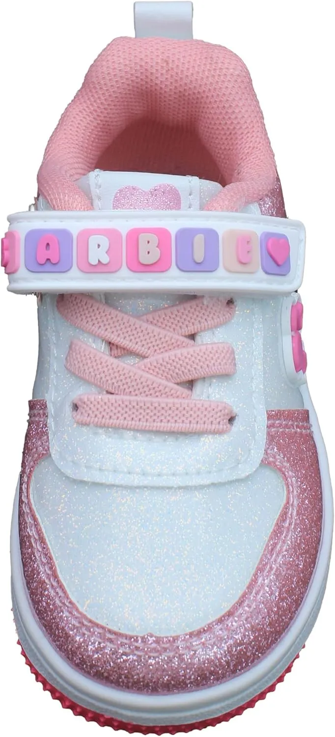 Barbie Toddler Girls' Glitter Sneakers
