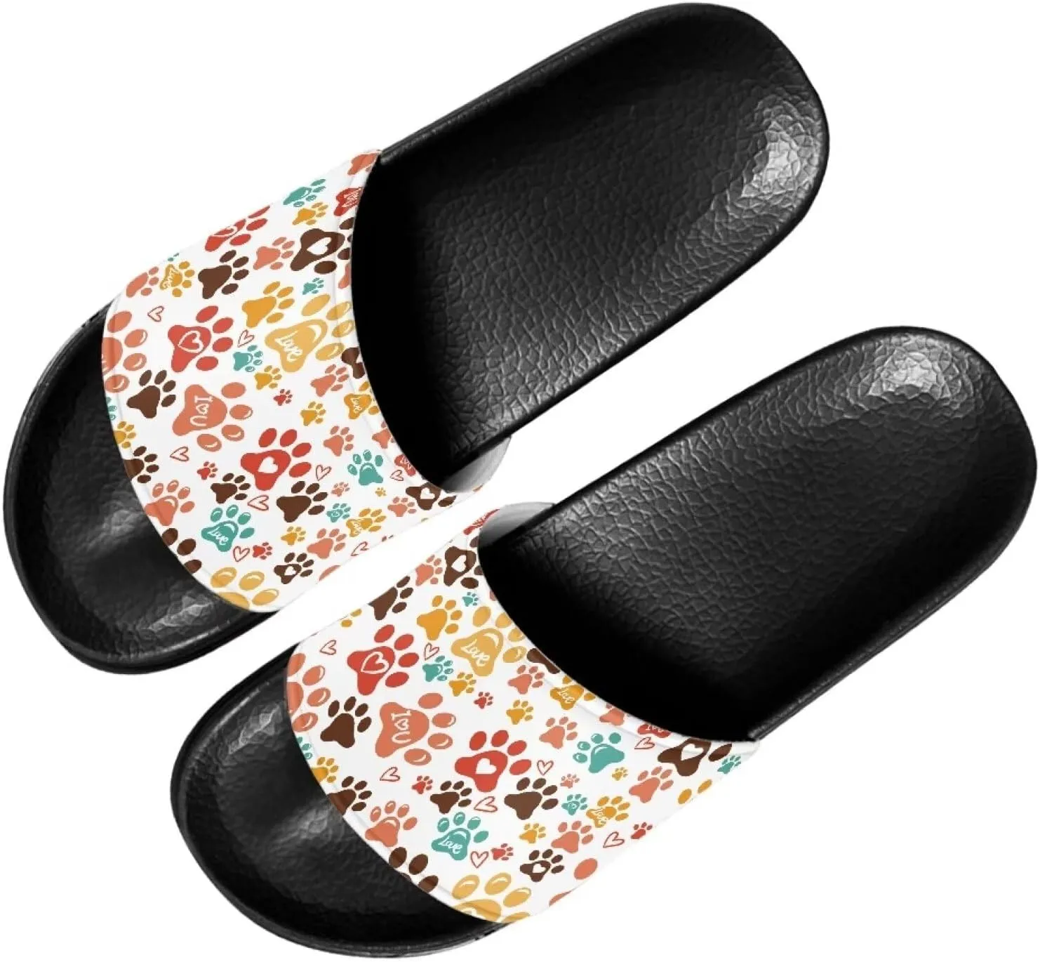 Binienty Funny Slippers for Adults Sandals Unisex Non Slip Quick Drying Shower Slides Bathroom Shoes