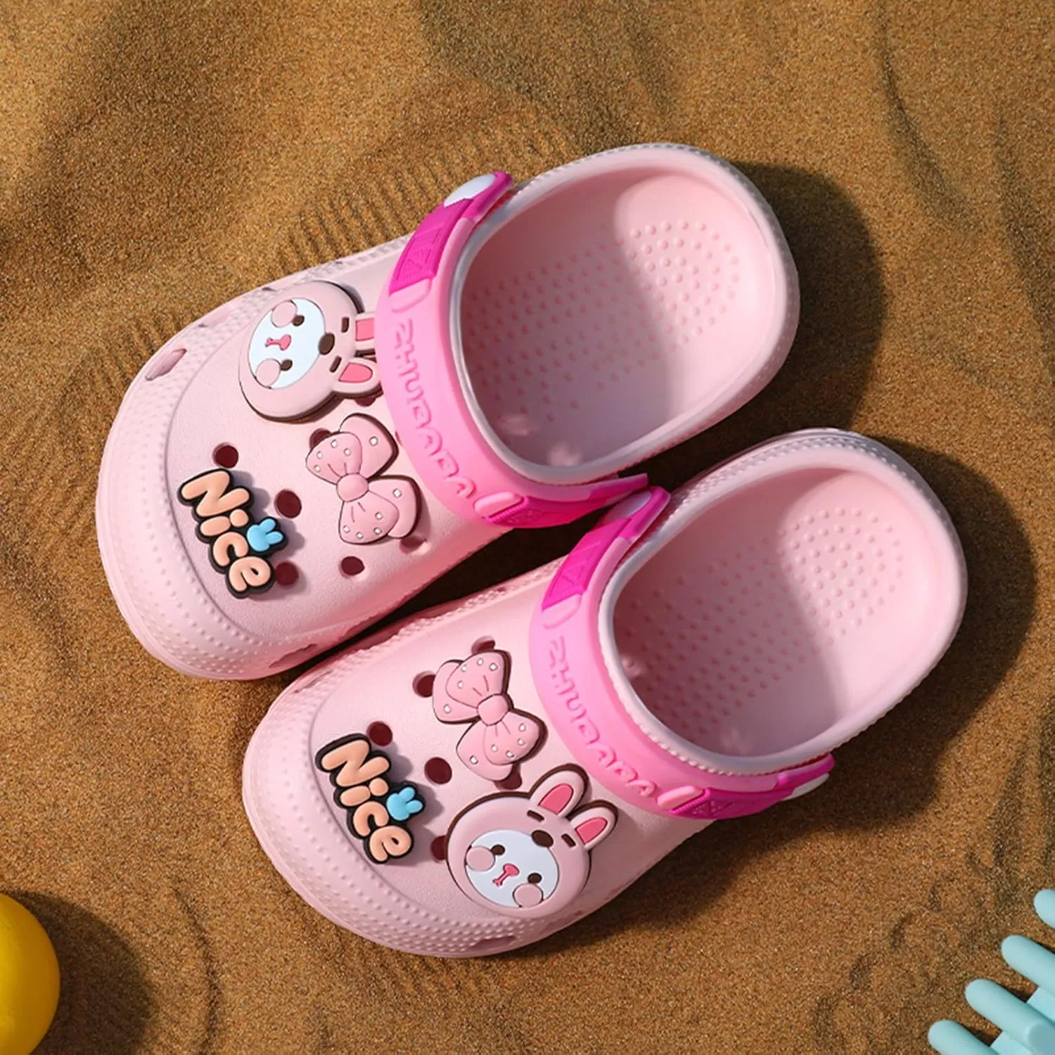 Boys Girls Toddler Clogs Little Kids Slip on Slides Sandals Children Summer Beach Pool Outdoor Water Shoes Shower Slippers
