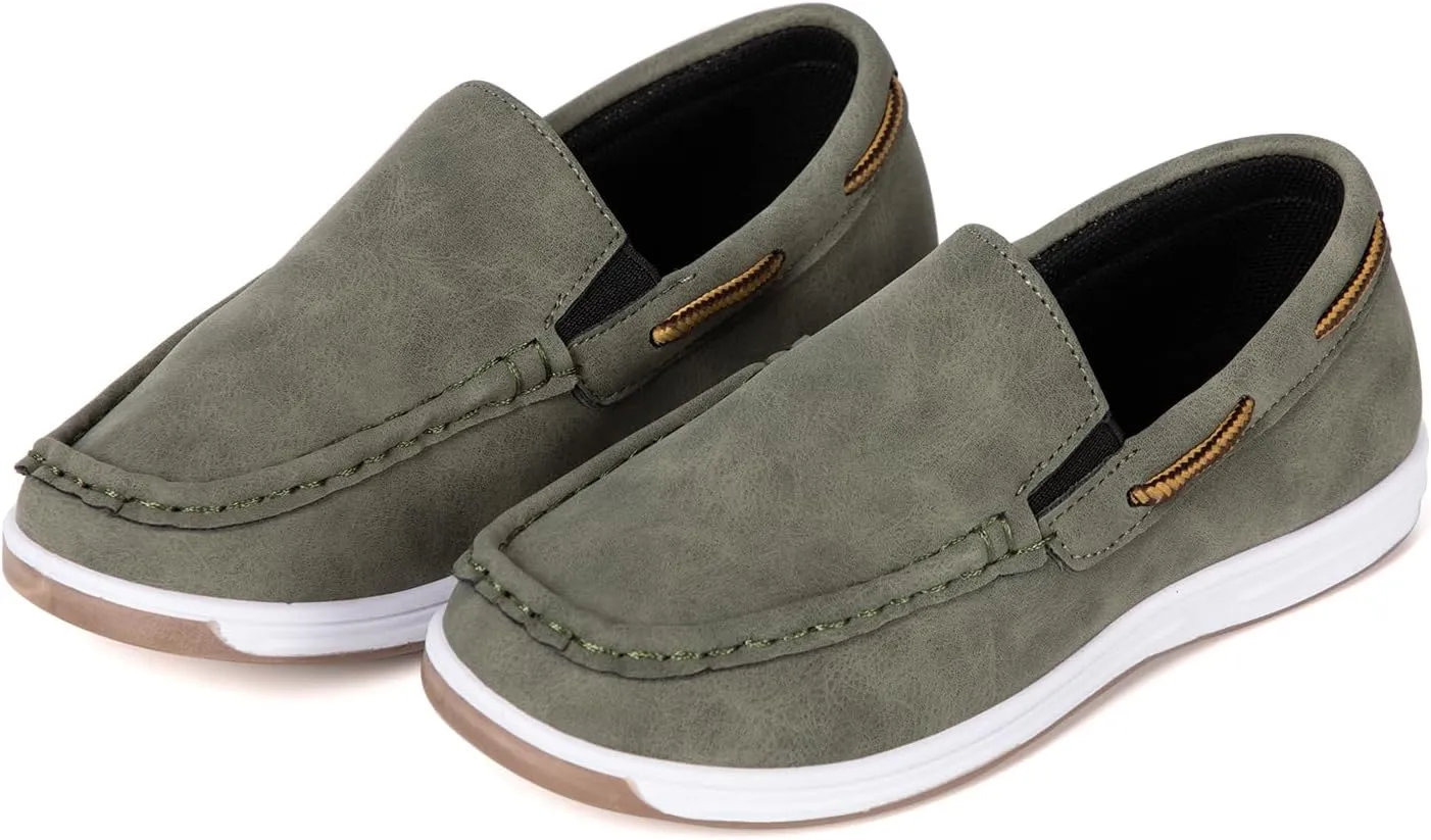 Boys Loafers Kids Casual Boat Shoes School Boys Dress Shoes