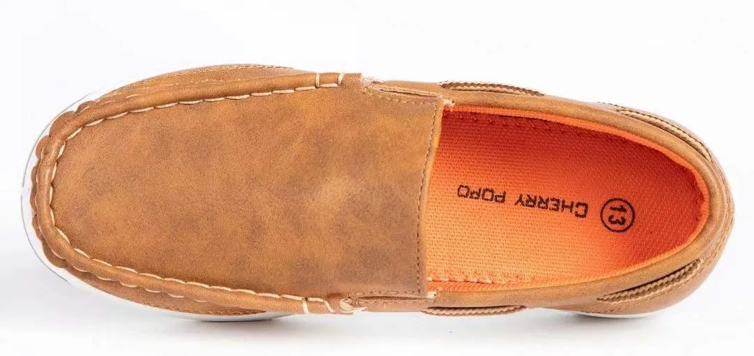 Boys Loafers Kids Casual Boat Shoes School Boys Dress Shoes