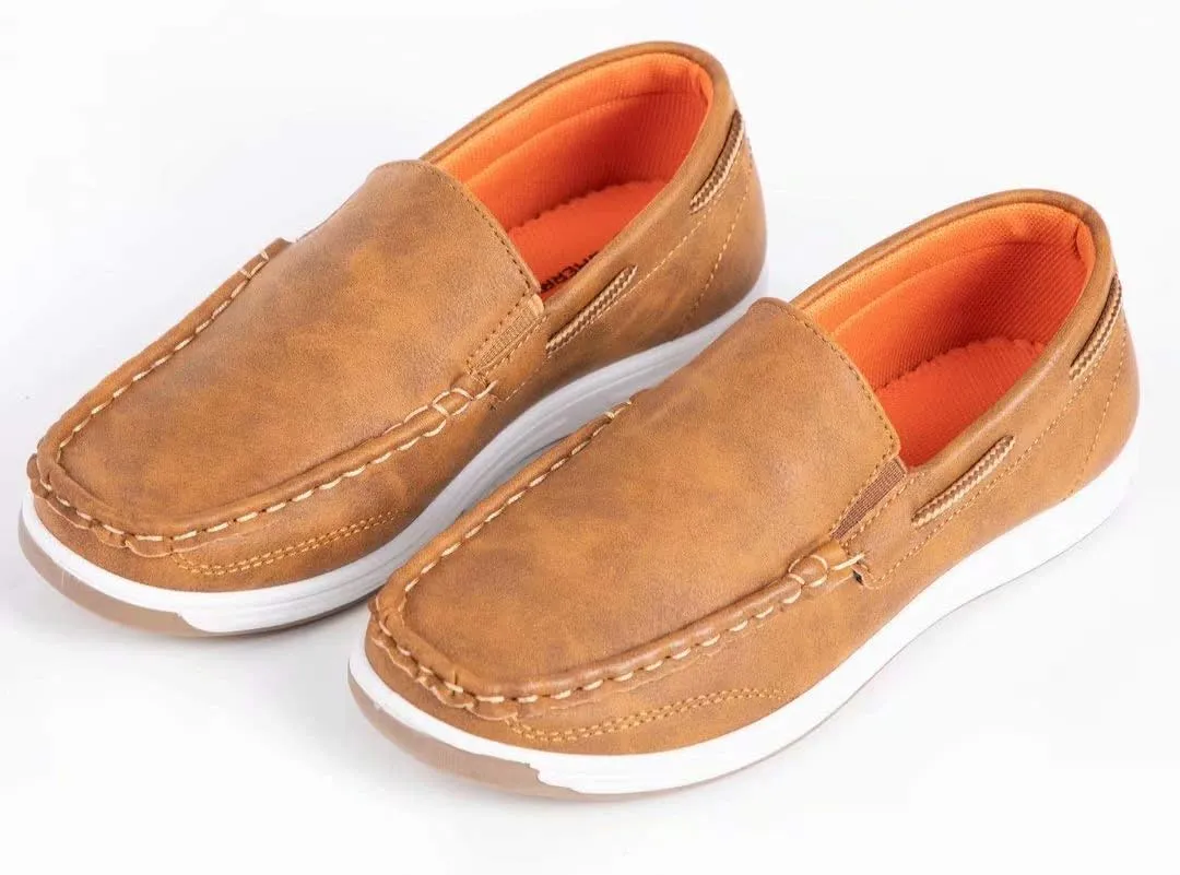 Boys Loafers Kids Casual Boat Shoes School Boys Dress Shoes