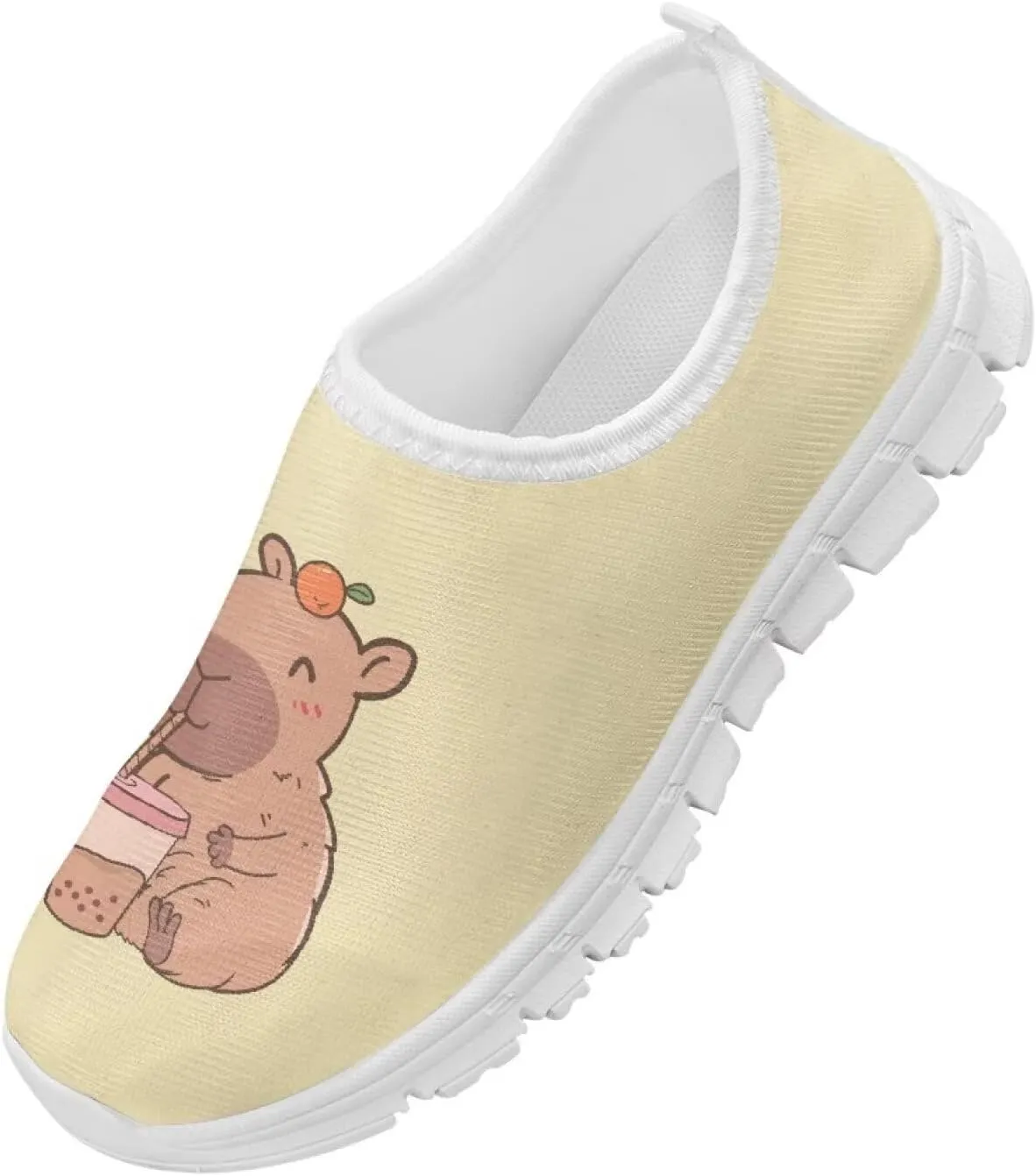 Boys Tennis Shoes Breathable Kid Slip On Sneakers for Outdoor Travel