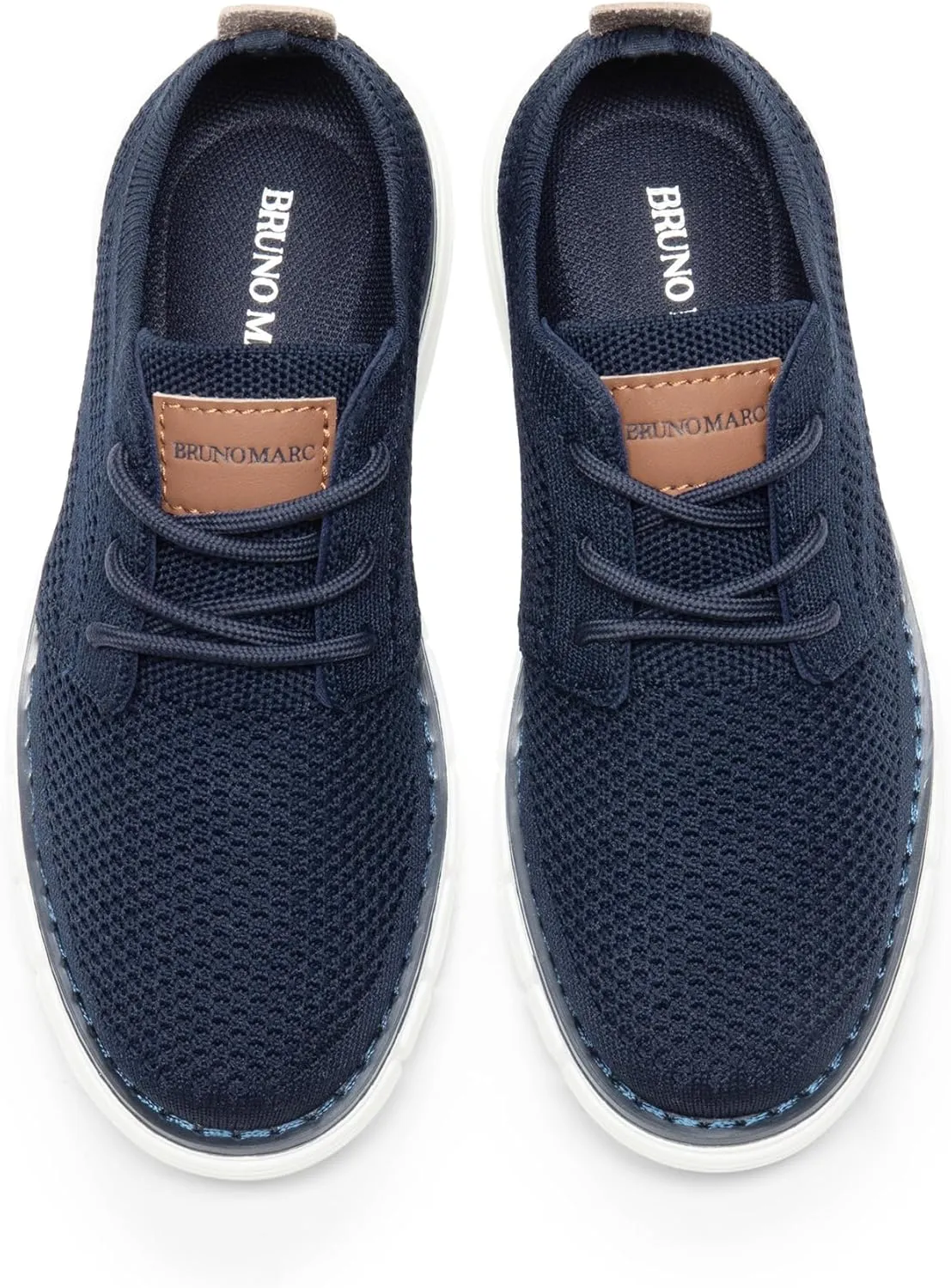 Bruno Marc Boy's Mesh Sneakers Oxfords Casual Dress Lace-Up Lightweight Walking Shoes