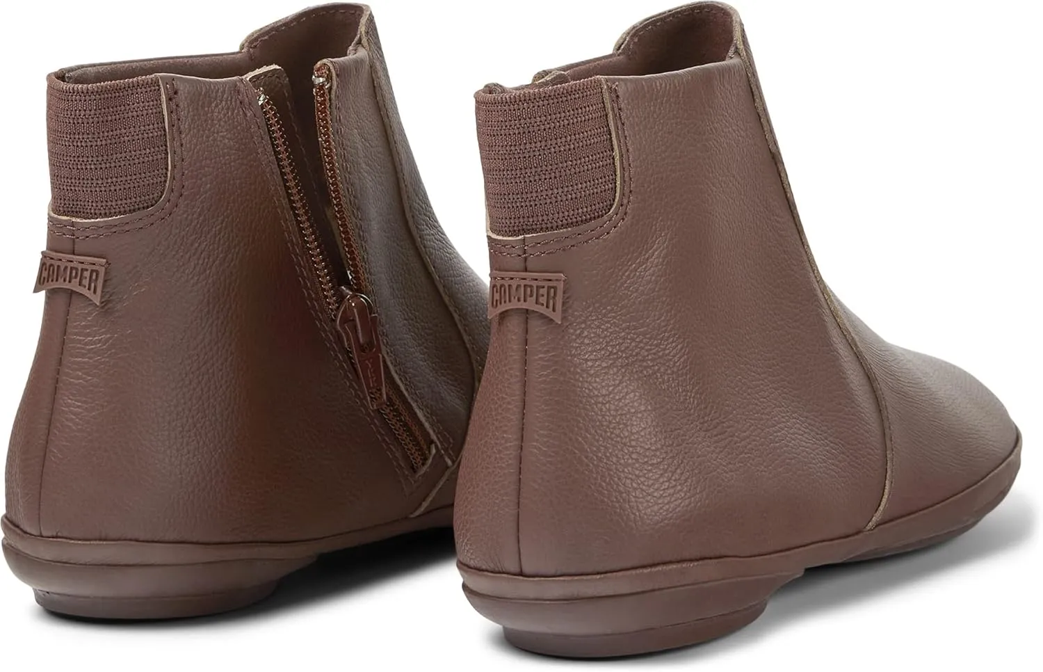 Camper Right Ankle Boots for Women - Ultra-Comfortable Lace-Up Leather Boots with EVA Comfort Footbeds, Breathable Lining & Flexible Rubber Outsole