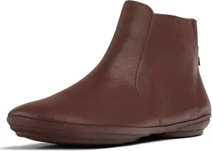 Camper Right Ankle Boots for Women - Ultra-Comfortable Lace-Up Leather Boots with EVA Comfort Footbeds, Breathable Lining & Flexible Rubber Outsole