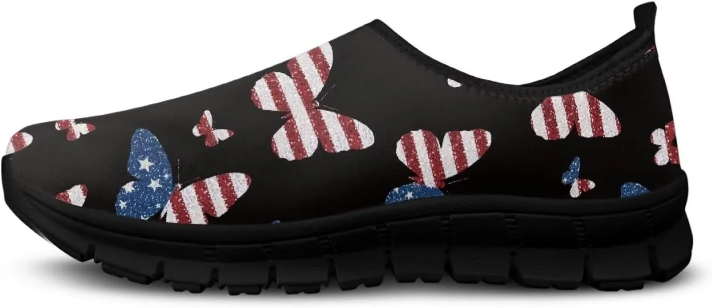 Casual Sneakers for Women Women's Slip on Shoes Casual Sneakers Loafers Low Top Running Shoes for Daily Walking