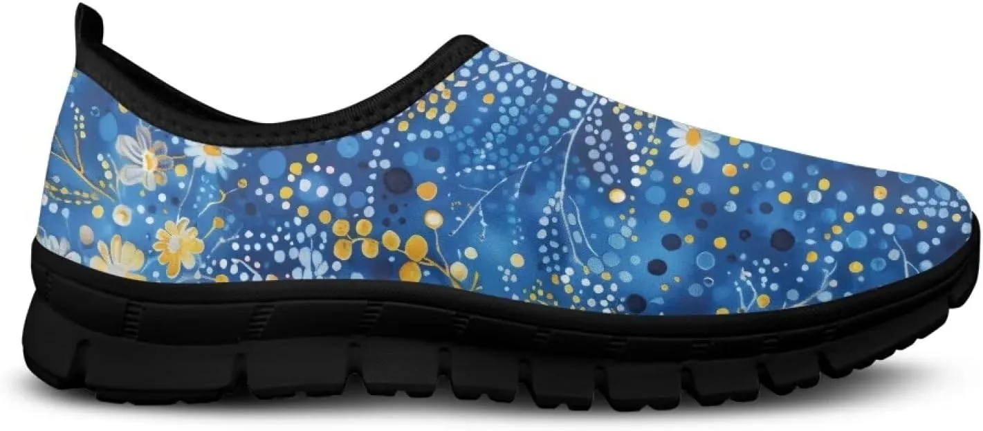 Casual Sneakers for Women Women's Slip on Shoes Casual Sneakers Loafers Low Top Running Shoes for Daily Walking