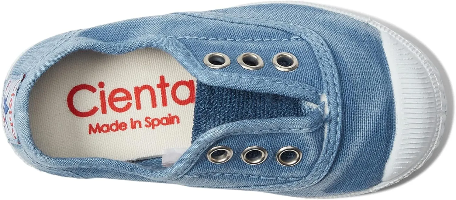 Cienta Kids Canvas Slip On Sneakers For Girls and Boys (Toddler/Little Kid/Big Kid)