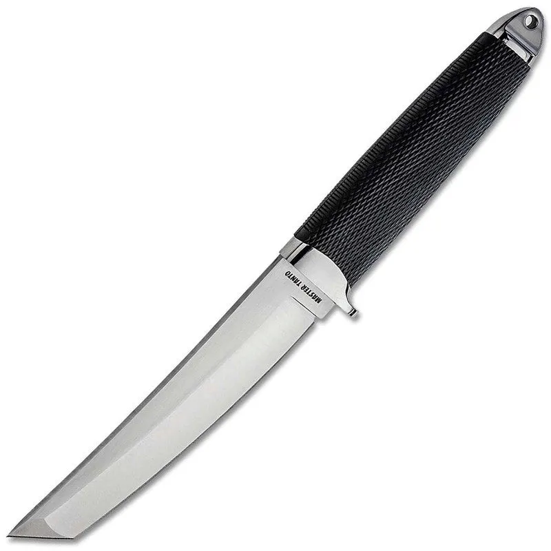 COLD STEEL MASTER TANTO FIXED BLADE KNIFE CARBON STEEL SECURE-EX SHEATH CS13PBN