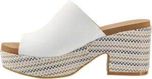 Corkys Footwear Totally Buggin Heeled Sandal - With A 3.25-Inch heel And 1-Inch platform, Chunky Heel, Slip-on Comfort, EVA Insole, and a Stylish Raffia Outsole