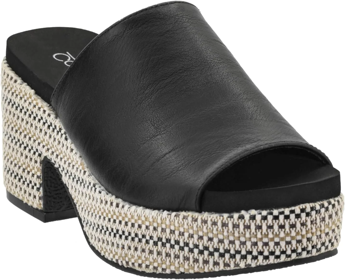 Corkys Footwear Totally Buggin Heeled Sandal - With A 3.25-Inch heel And 1-Inch platform, Chunky Heel, Slip-on Comfort, EVA Insole, and a Stylish Raffia Outsole