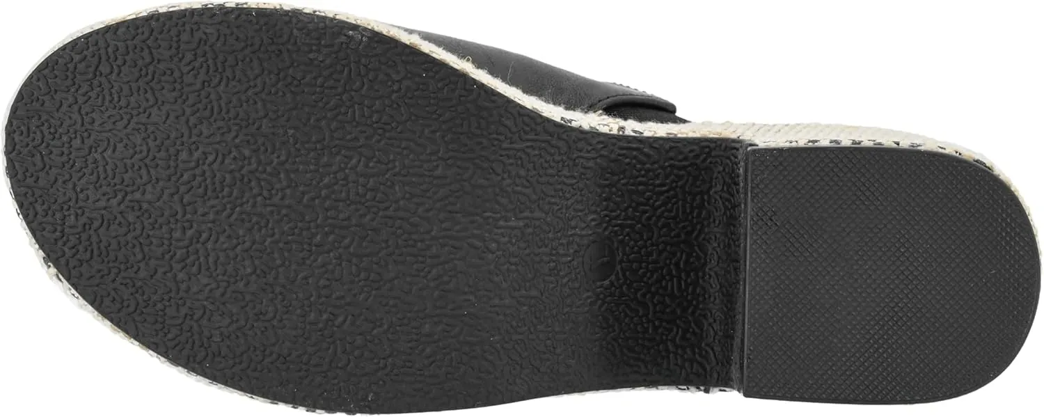 Corkys Footwear Totally Buggin Heeled Sandal - With A 3.25-Inch heel And 1-Inch platform, Chunky Heel, Slip-on Comfort, EVA Insole, and a Stylish Raffia Outsole