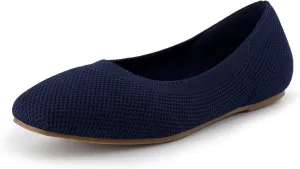 CUSHIONAIRE Selfie Women's Dressy Work Knit Flat with  Memory Foam and Wide Widths Available