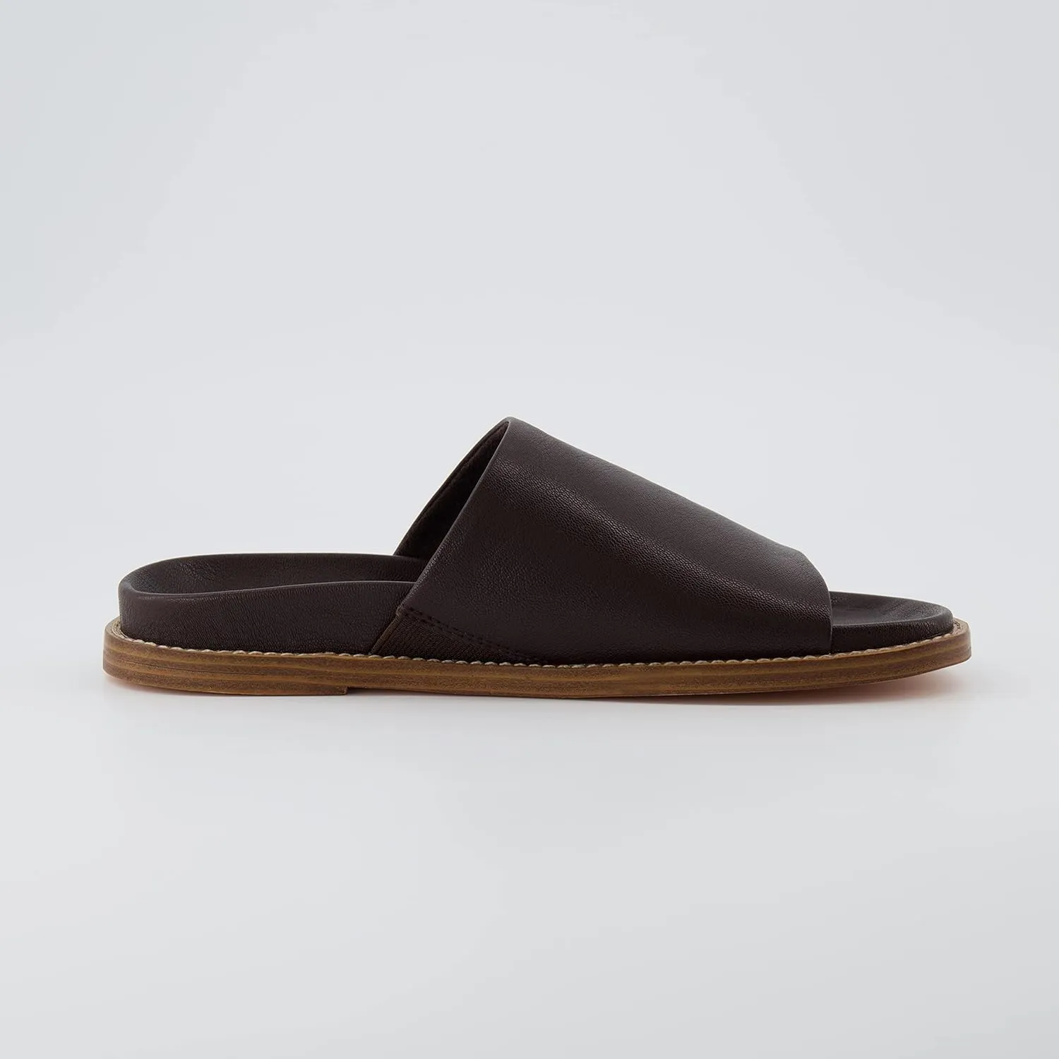 CUSHIONAIRE Women's Nugget one band footbed sandal with  Comfort, Wide Widths Available