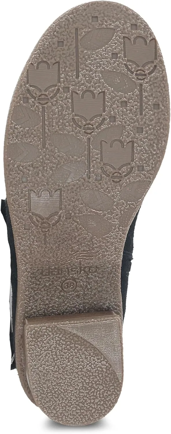 Dansko Dalinda Women's Super Stylish Tall Shaft Boot - Waterproof Leather and Construction with Rubber Outsole and Leather Stacked Heel for Long-Lasting Style in Any Weather