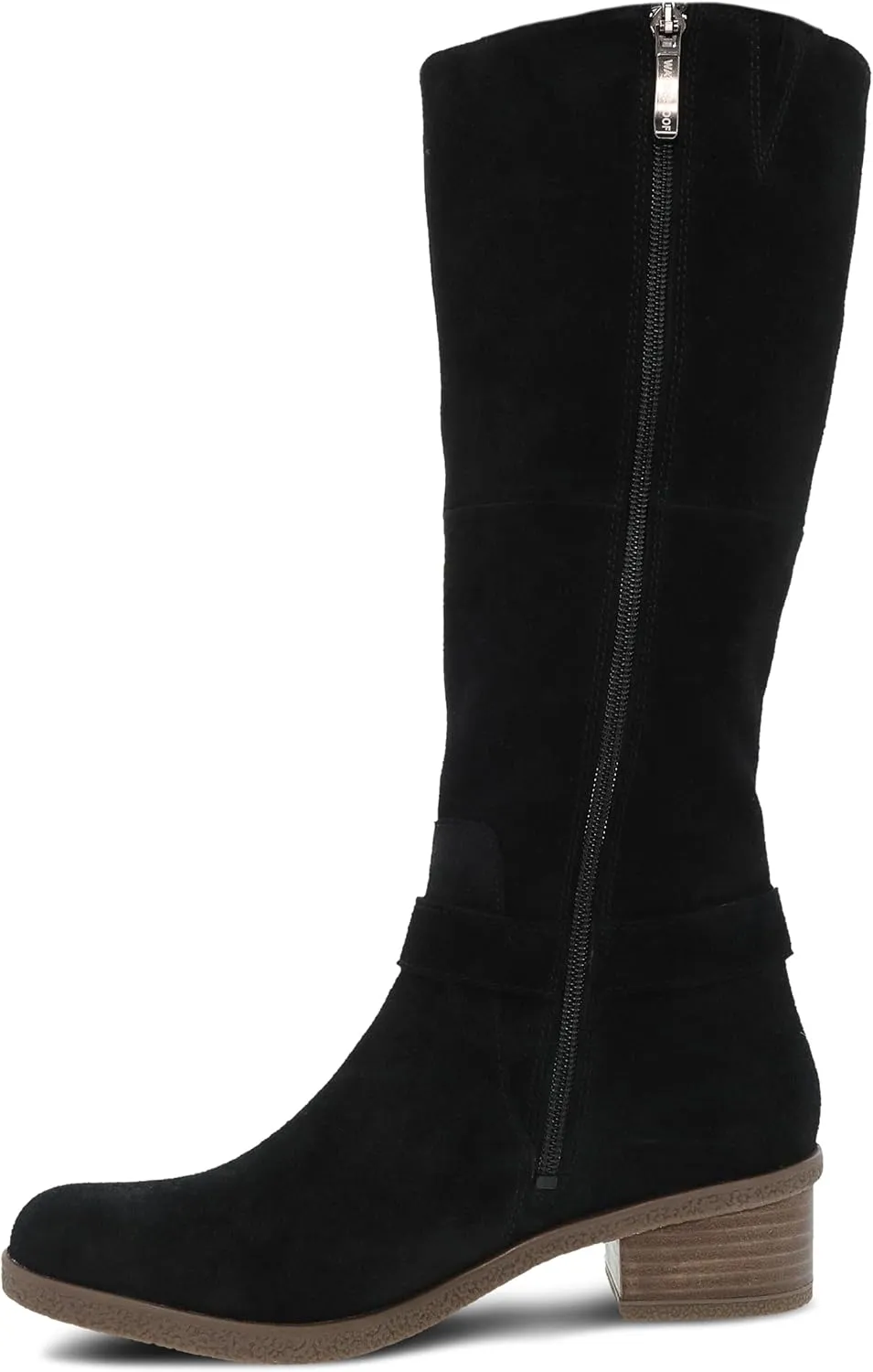 Dansko Dalinda Women's Super Stylish Tall Shaft Boot - Waterproof Leather and Construction with Rubber Outsole and Leather Stacked Heel for Long-Lasting Style in Any Weather