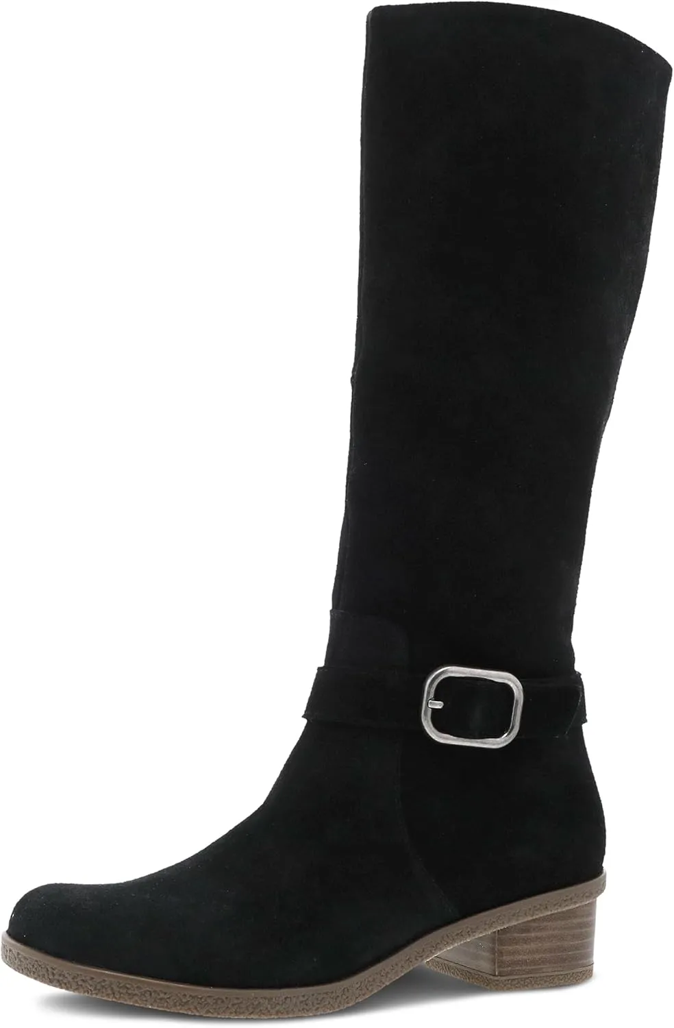 Dansko Dalinda Women's Super Stylish Tall Shaft Boot - Waterproof Leather and Construction with Rubber Outsole and Leather Stacked Heel for Long-Lasting Style in Any Weather