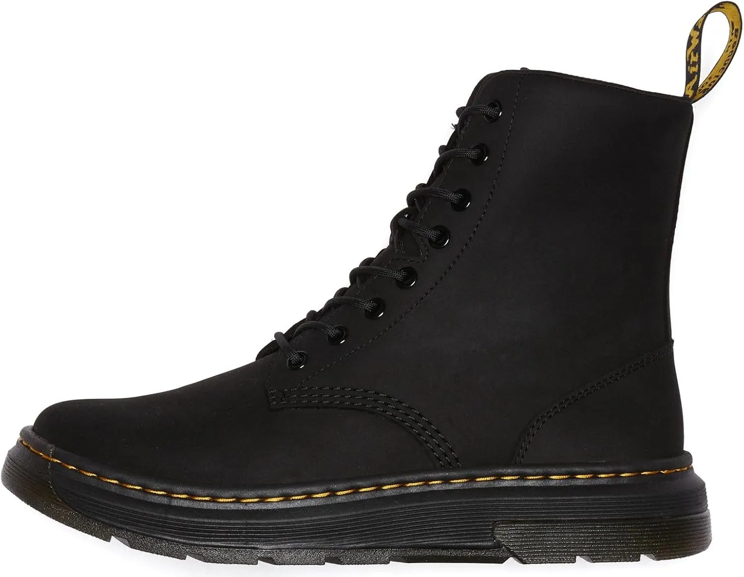 Dr. Martens Unisex Crewson Nubuck Leather Everyday Boots