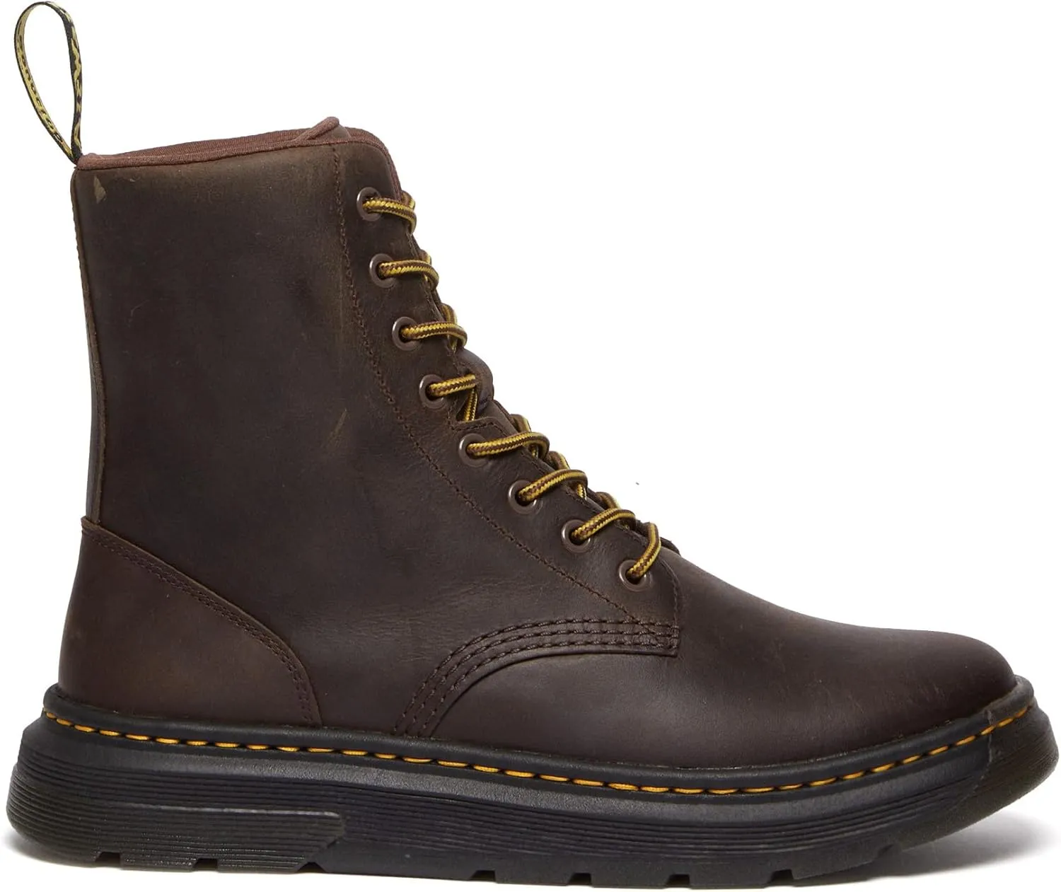 Dr. Martens Unisex Crewson Nubuck Leather Everyday Boots