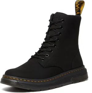 Dr. Martens Unisex Crewson Nubuck Leather Everyday Boots
