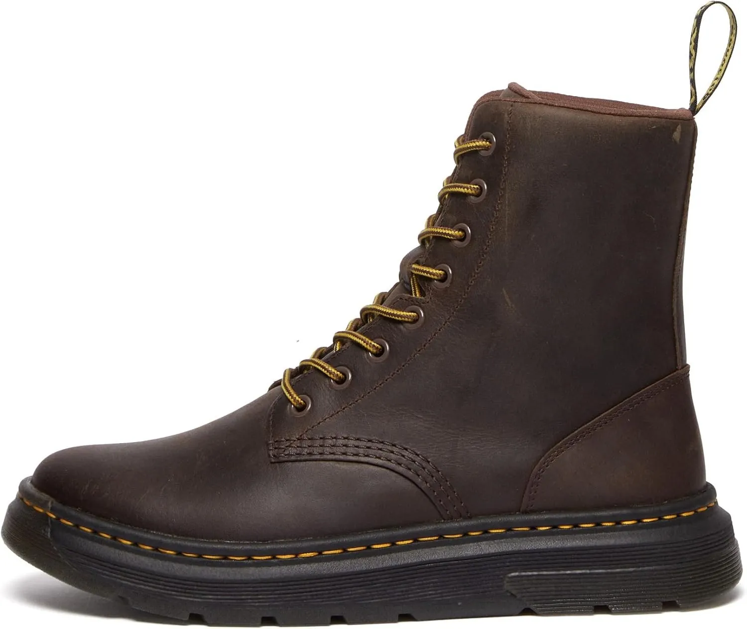 Dr. Martens Unisex Crewson Nubuck Leather Everyday Boots