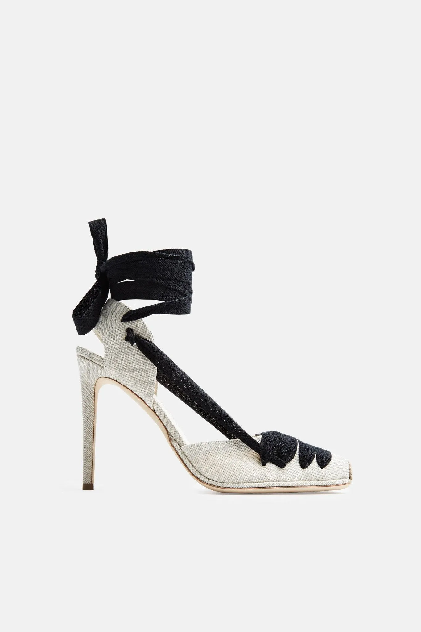 Espadrille D'Orsay- Almond