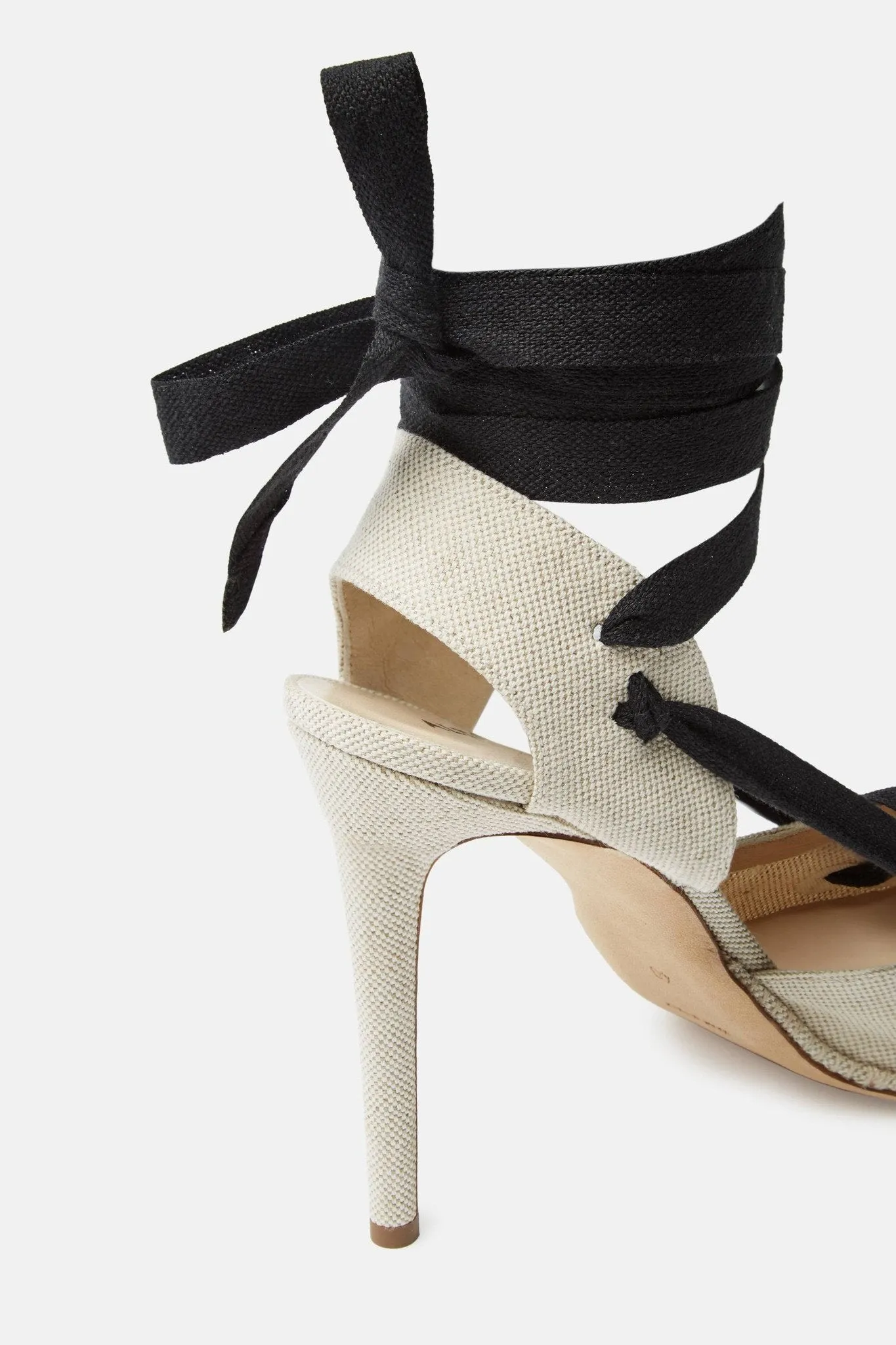 Espadrille D'Orsay- Almond