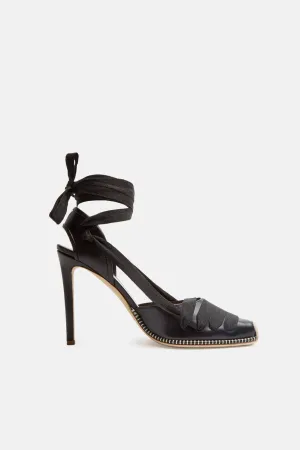 Espadrille D'Orsay - Black