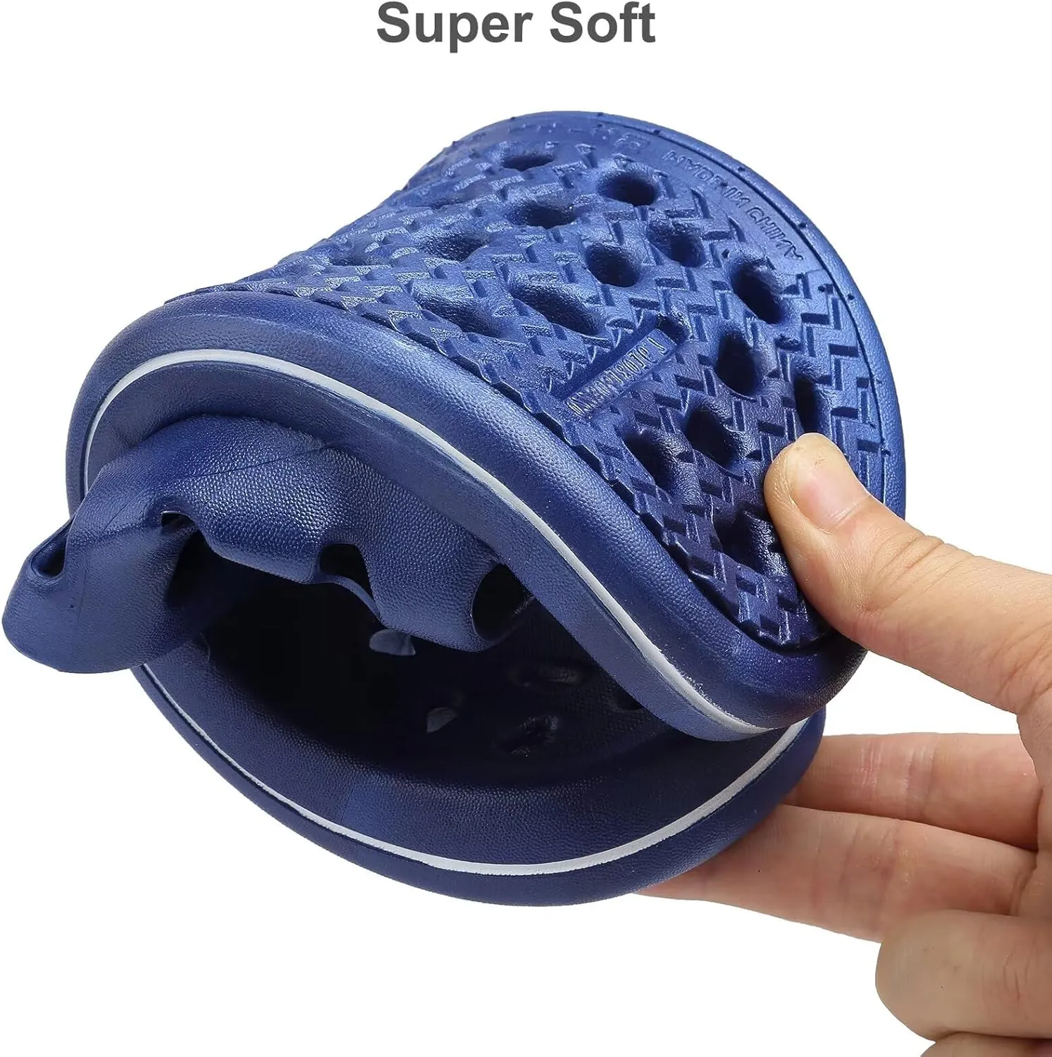 FINLEOO Shower Shoes for Women Men, Comfortable Arch Support Quick Drying Pool Slides, Non-Slip Beach Sandals Bathroom Travel College Dorm Shower Slippers