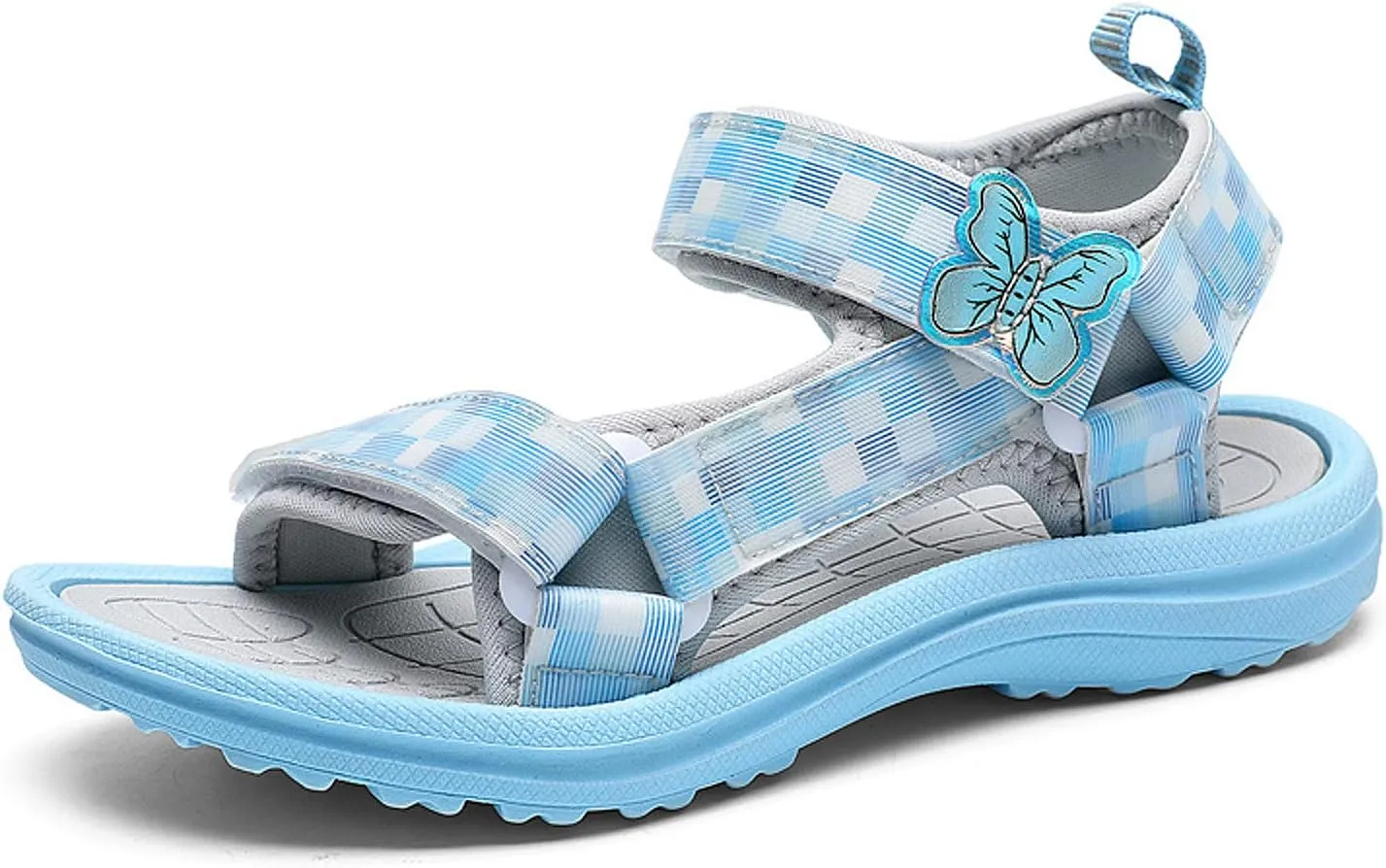 FLIOZY Sandals Girl's Hiking Sandals Kids Adjustable Straps Open Toe Sport Sandals Toddler Summer Sports Outdoor Shoes