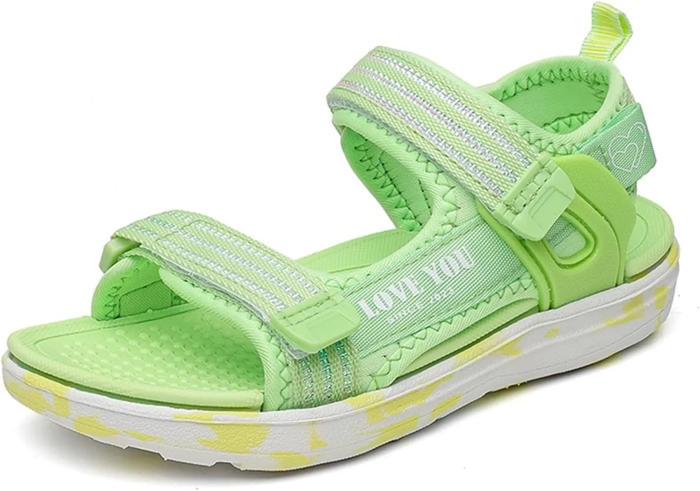 FLIOZY Sandals Girl's Hiking Sandals Kids Adjustable Straps Open Toe Sport Sandals Toddler Summer Sports Outdoor Shoes