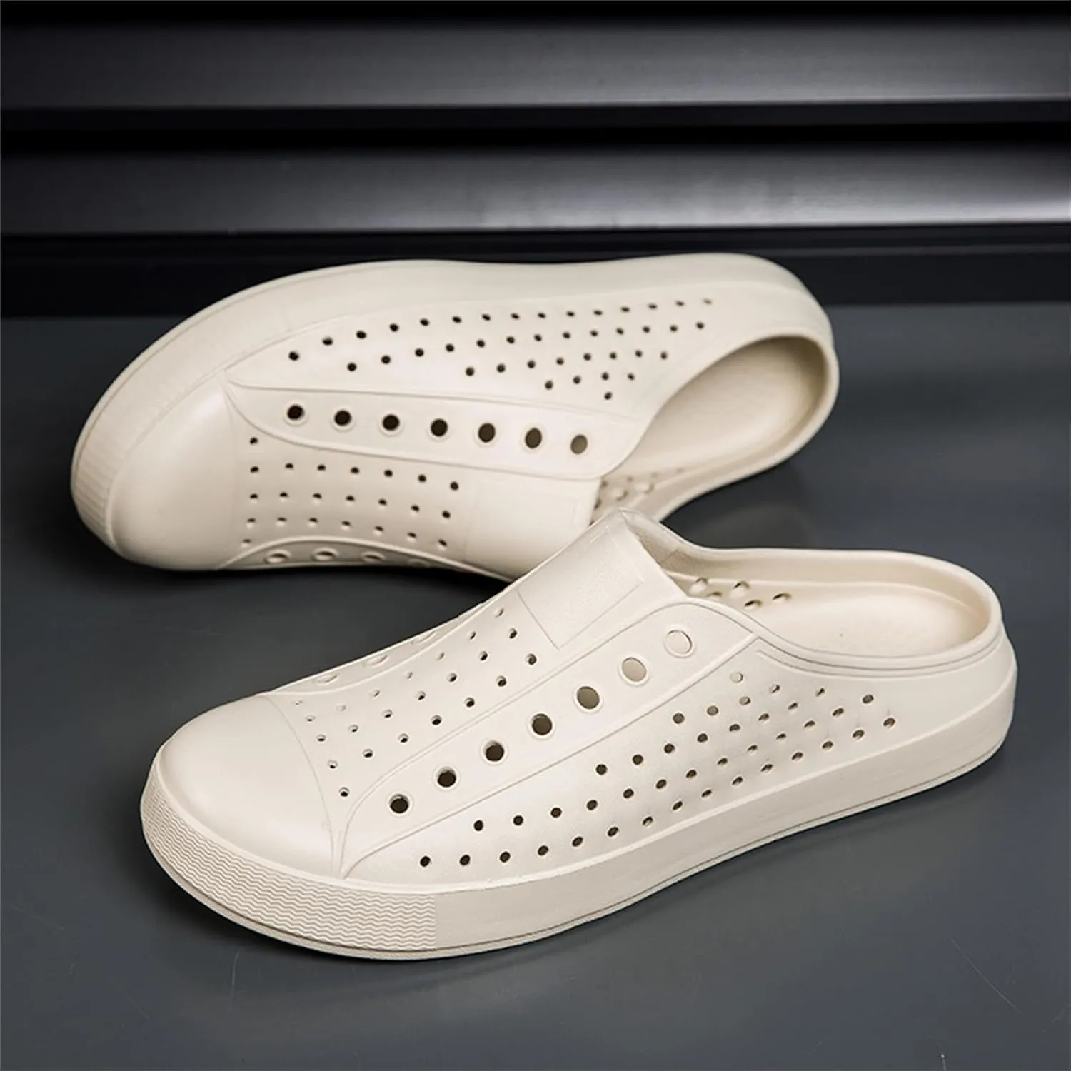 FLIOZY Womens Mens Casual Garden Clogs Shoes Anti-Slip Breathable Lightweight Water Shoes Slippers Unisex Quick Drying Sandals