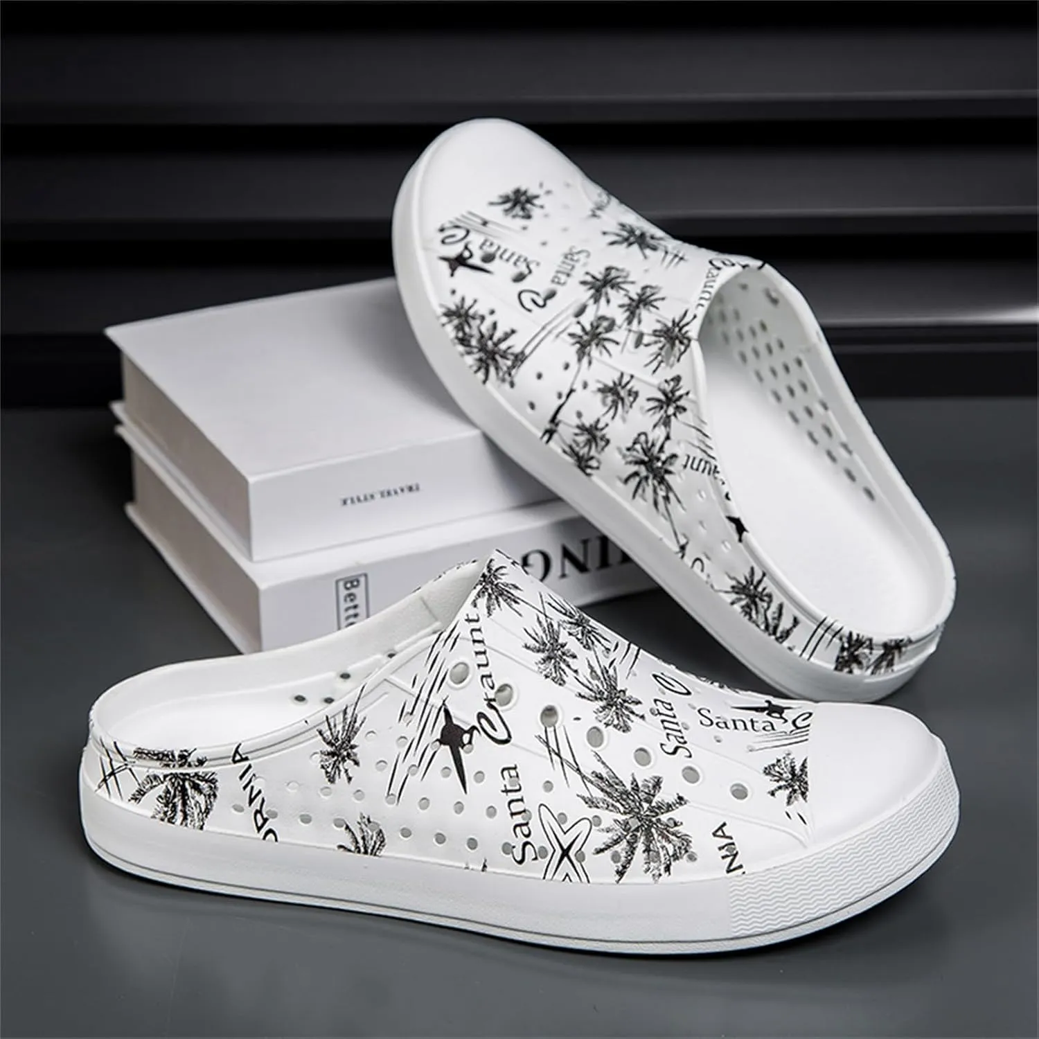 FLIOZY Womens Mens Casual Garden Clogs Shoes Anti-Slip Breathable Lightweight Water Shoes Slippers Unisex Quick Drying Sandals