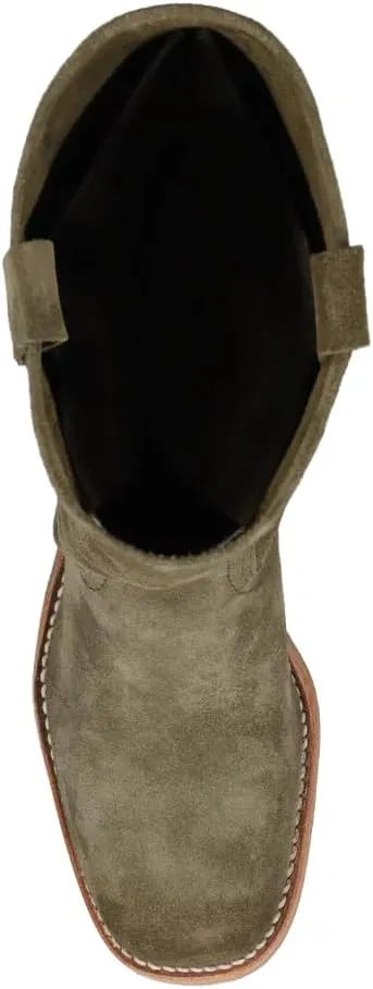 Frye Campus 12R Women's Boots - Mid-Calf Style with Durable Rubber Outsole and Classic Round Toe Design