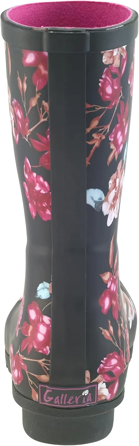 Galleria's Women's Mid-Calf Rain Boots