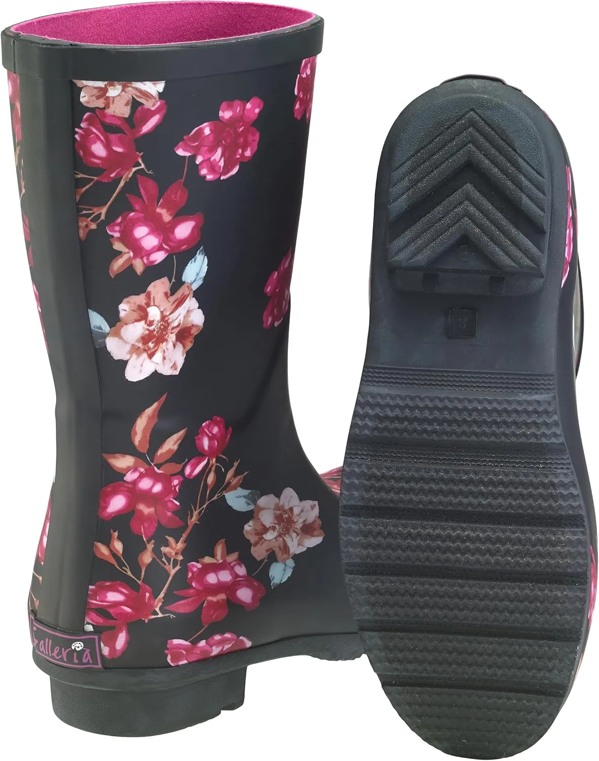 Galleria's Women's Mid-Calf Rain Boots