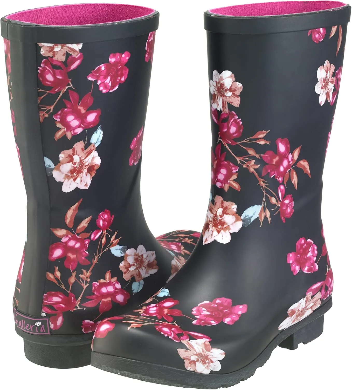 Galleria's Women's Mid-Calf Rain Boots