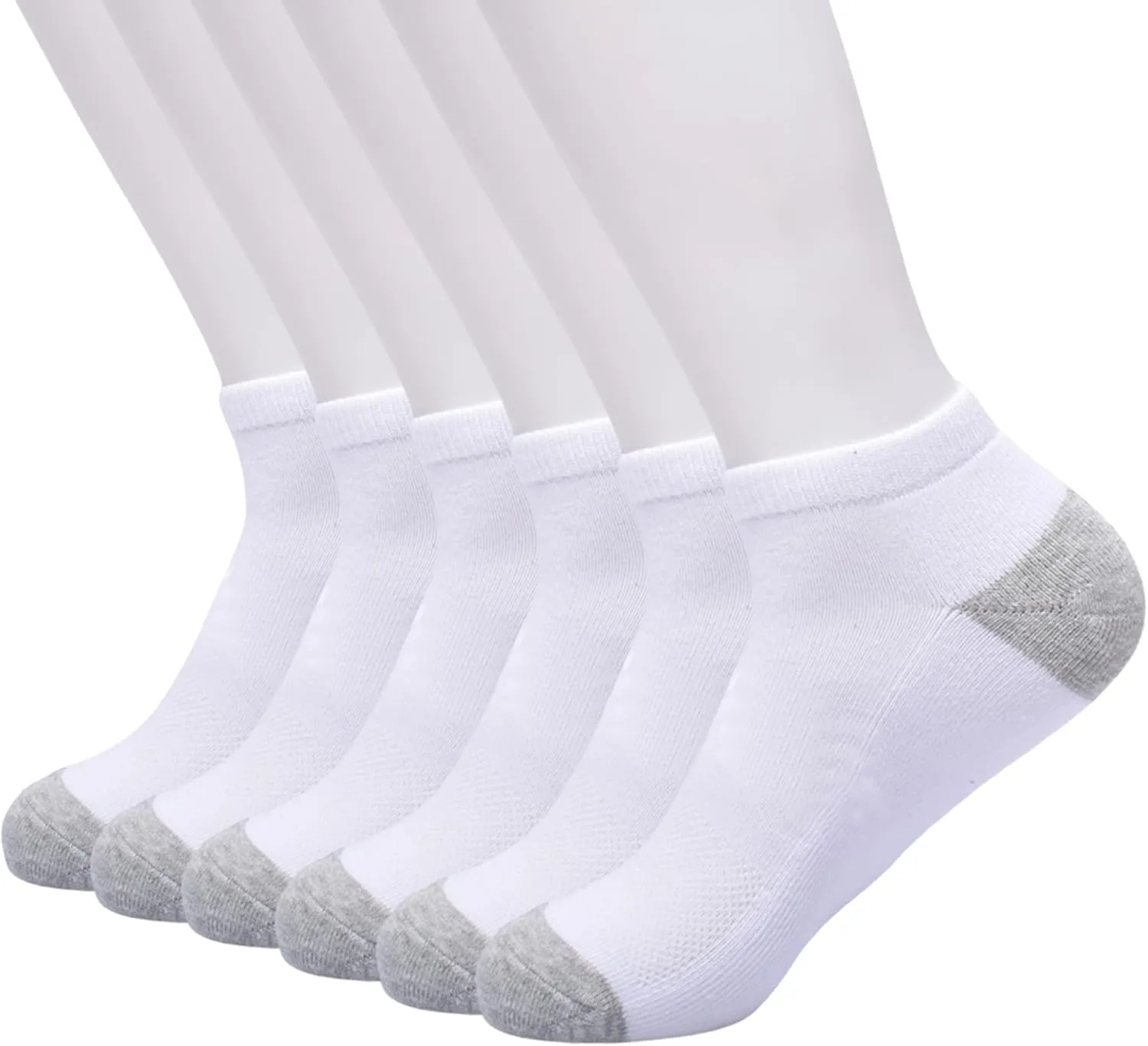 GAP Men's Original Core Low Cut, 6-Pack Adult Socks, Soft & Stretchy, Comfortable
