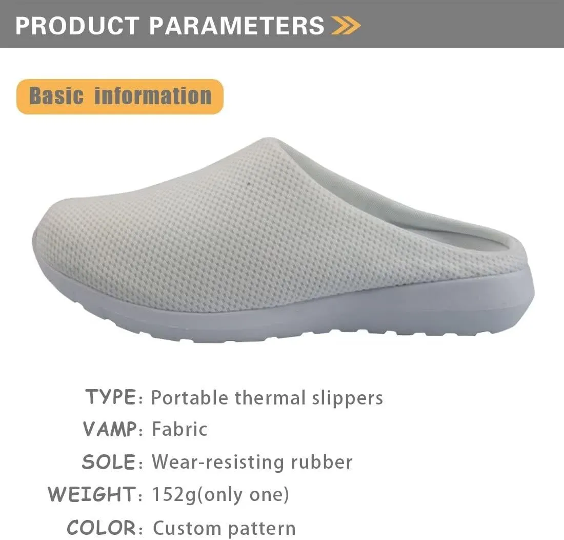 GIFTPUZZ Unisex Garden Shoes Sneakers Backless Casual Slippers Sandals Summer Anti-Slip Beach Clogs