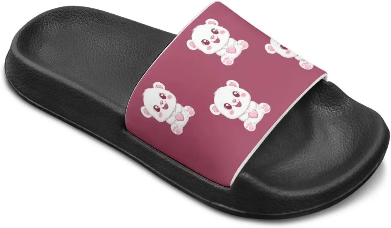 Girls Waterproof Sandals Non Slip Shower Shoes with Quick-Dry Design