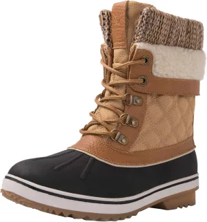 GLOBALWIN Women's Waterproof Winter Boots Snow Boots For Women